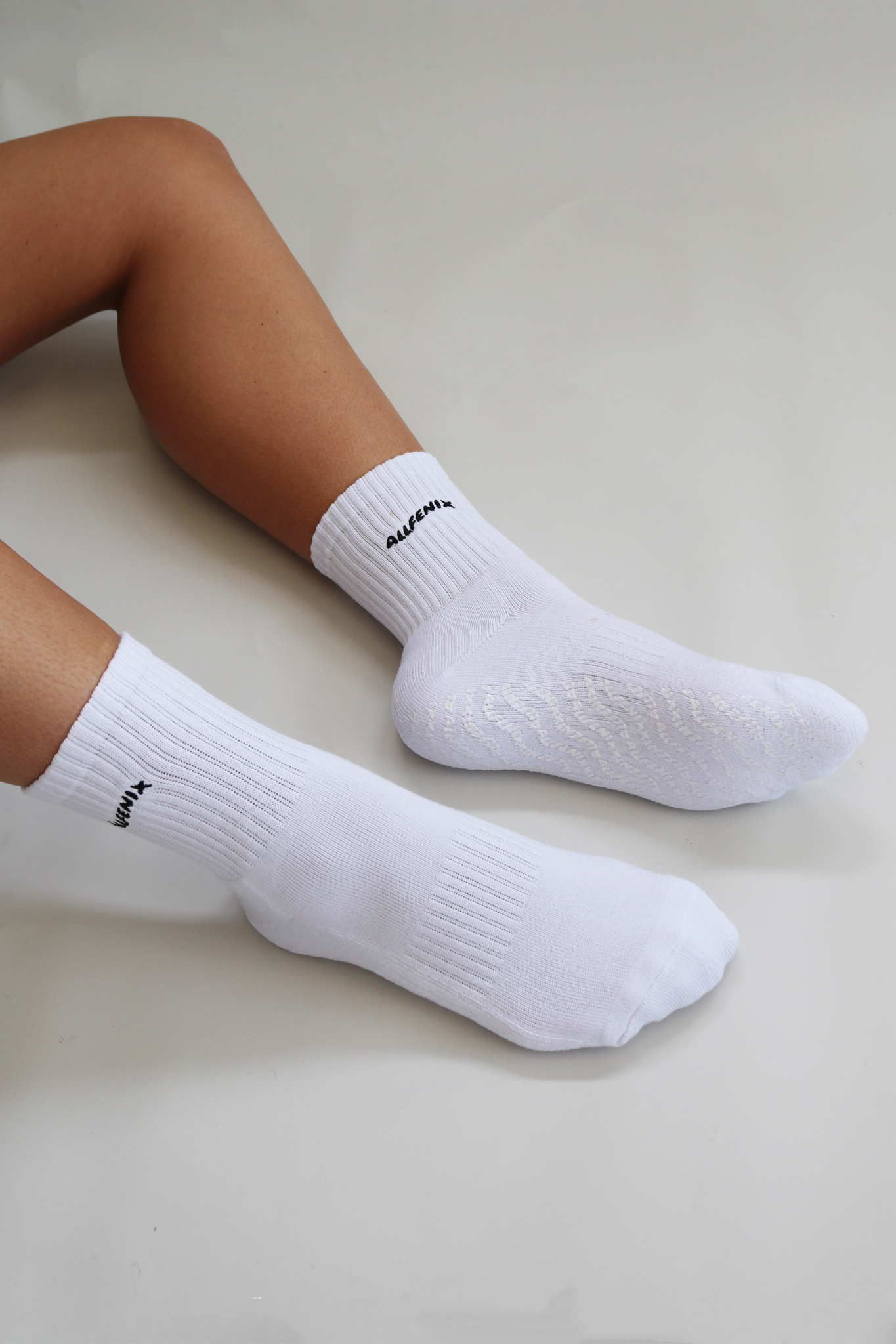 All Fenix Grip Socks - White