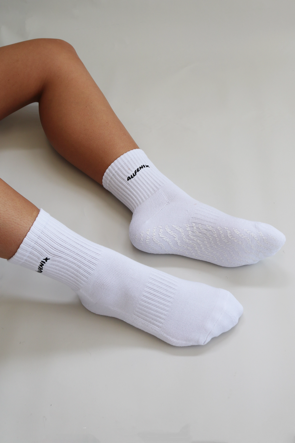 All Fenix Grip Socks - White