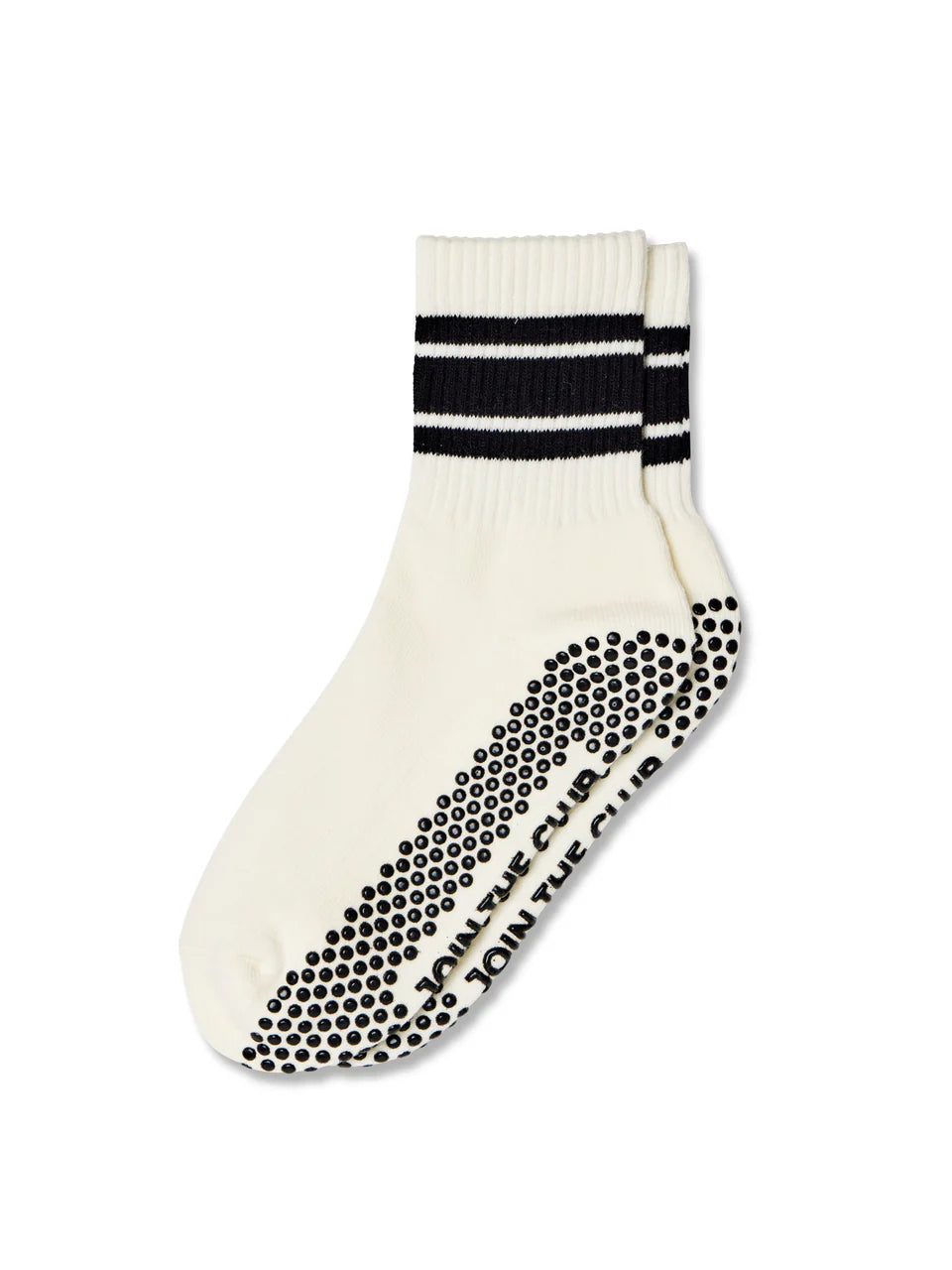 Club Martyn Retro Crew Sock - White