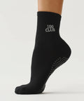 Move Active Crew Grip Socks - 100 Club Black