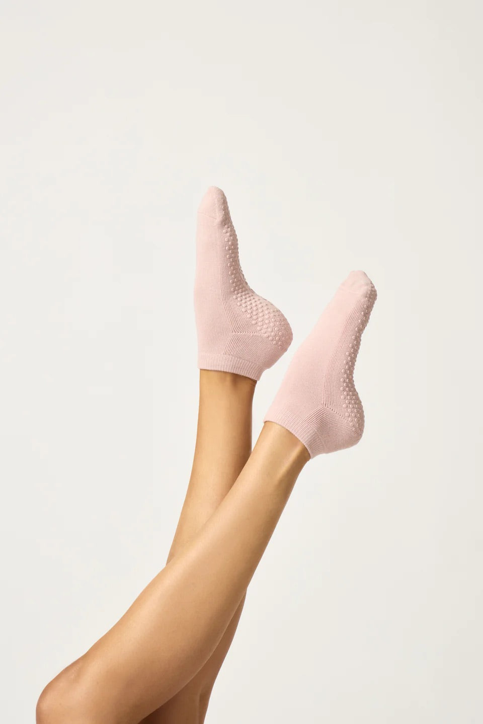 Club Martyn Classic Ankle Grip Sock - Blush Pink