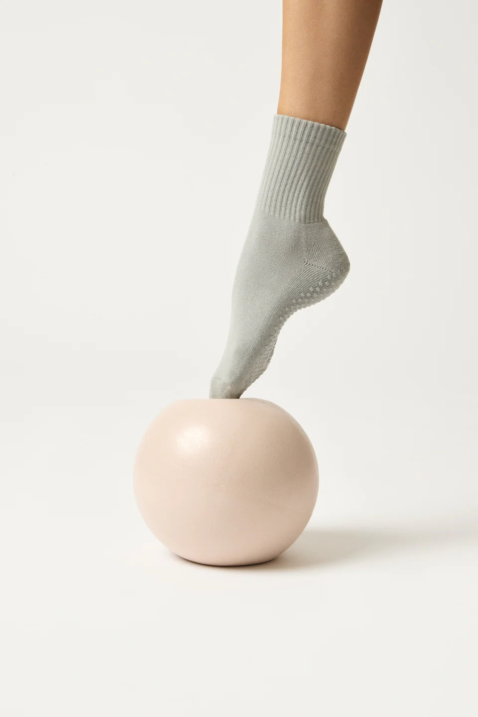 Club Martyn Essential Crew Grip Sock - Grey