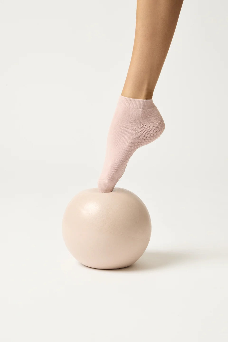Club Martyn Classic Ankle Grip Sock - Blush Pink