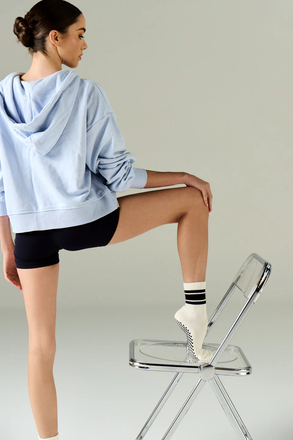 Club Martyn Retro Crew Sock - White