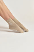 Club Martyn Smart Hot Strong Crew Grip Socks - Beige