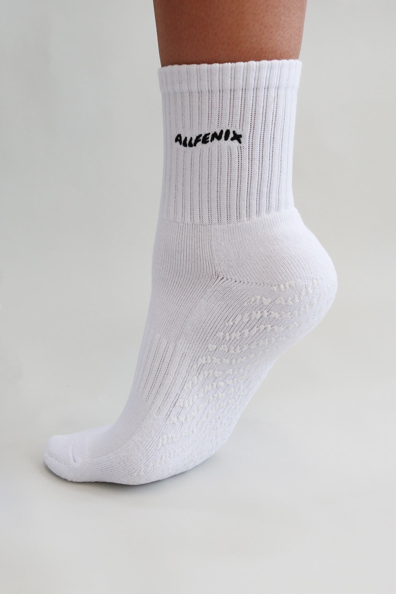 All Fenix Grip Socks - White