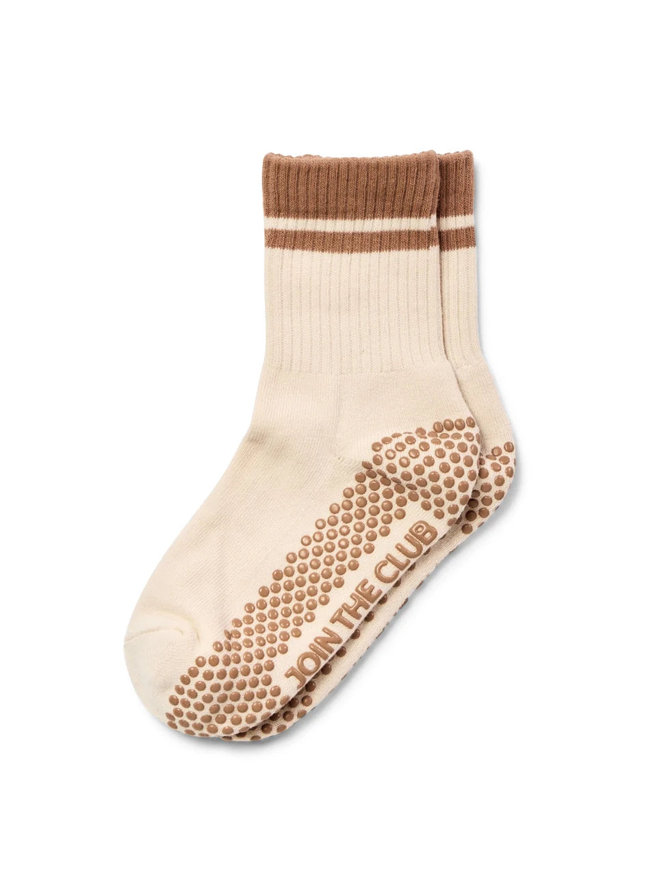 Club Martyn Classic Crew Grip Sock - Burnt Toffee