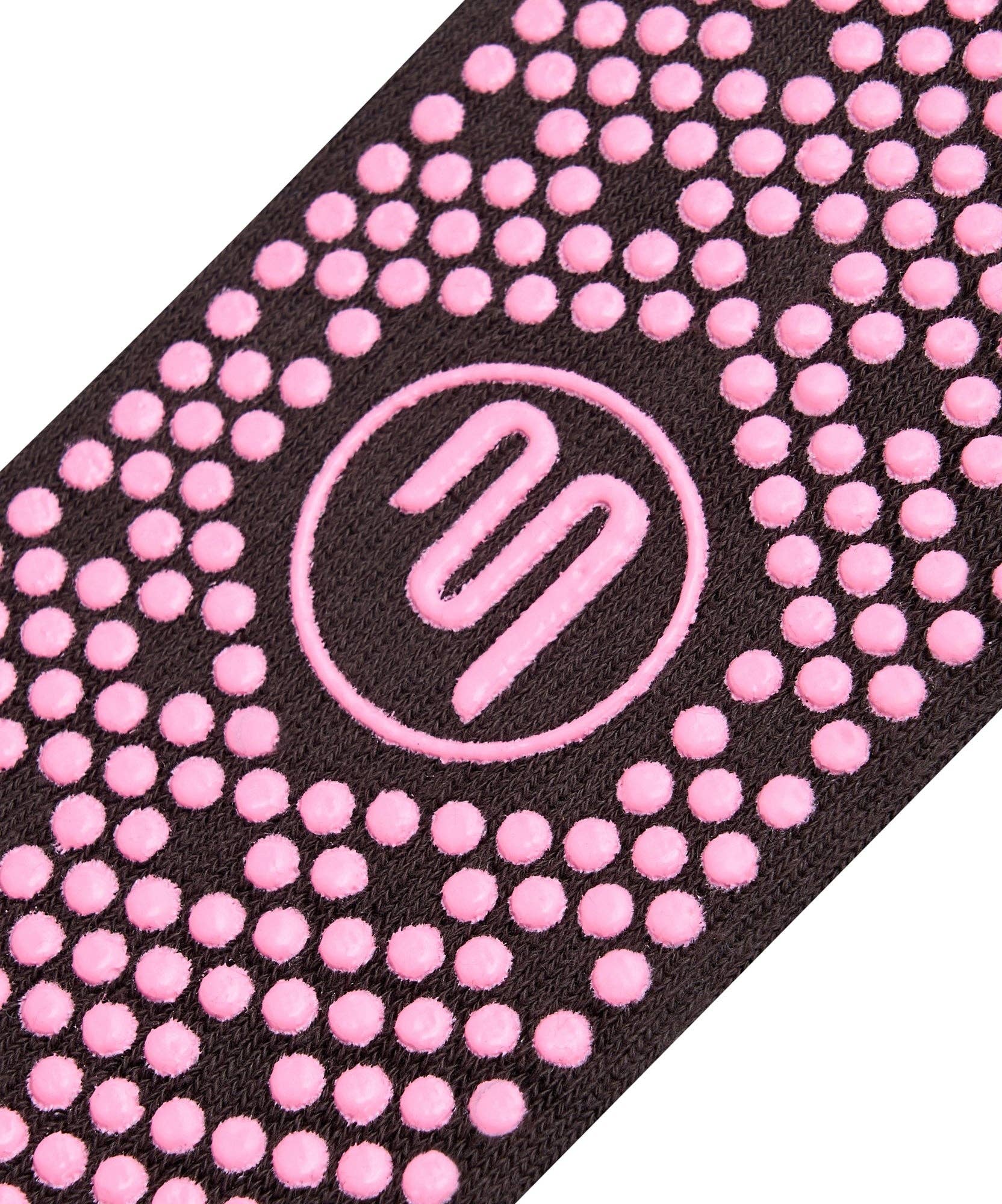 Move Active Classic Grip Ankle Socks - Pilates Club Chocolate