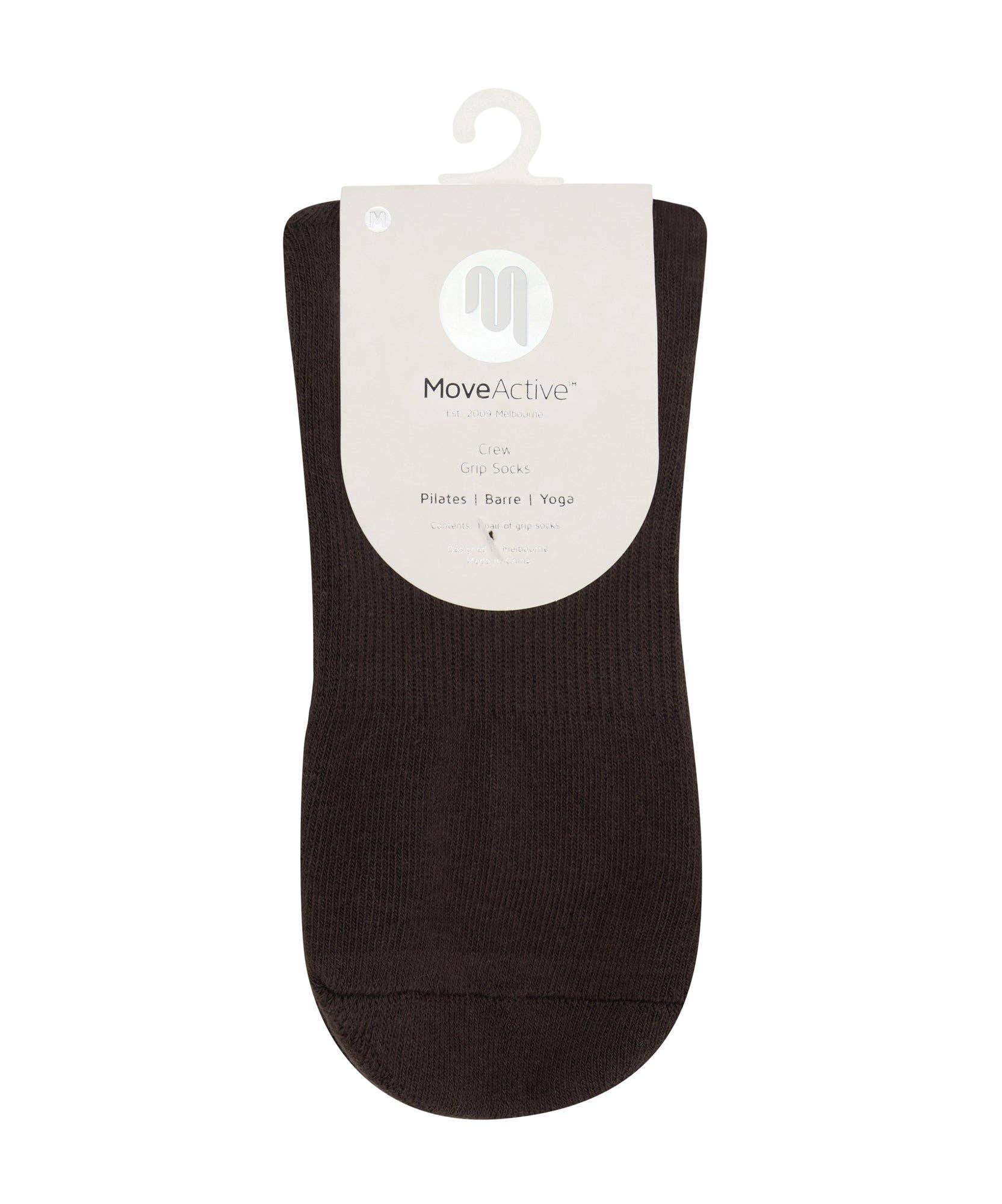 Move Active Crew Grip Socks - Heritage Stripe