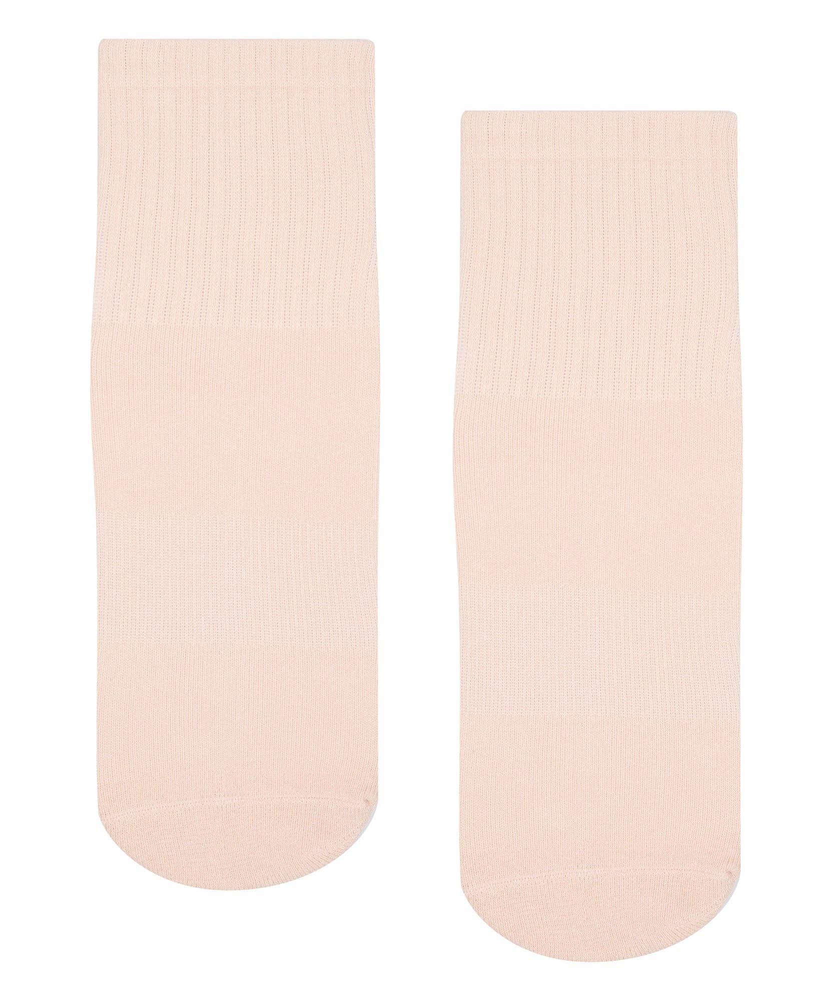 Move Active Crew Grip Socks - Soft Pink