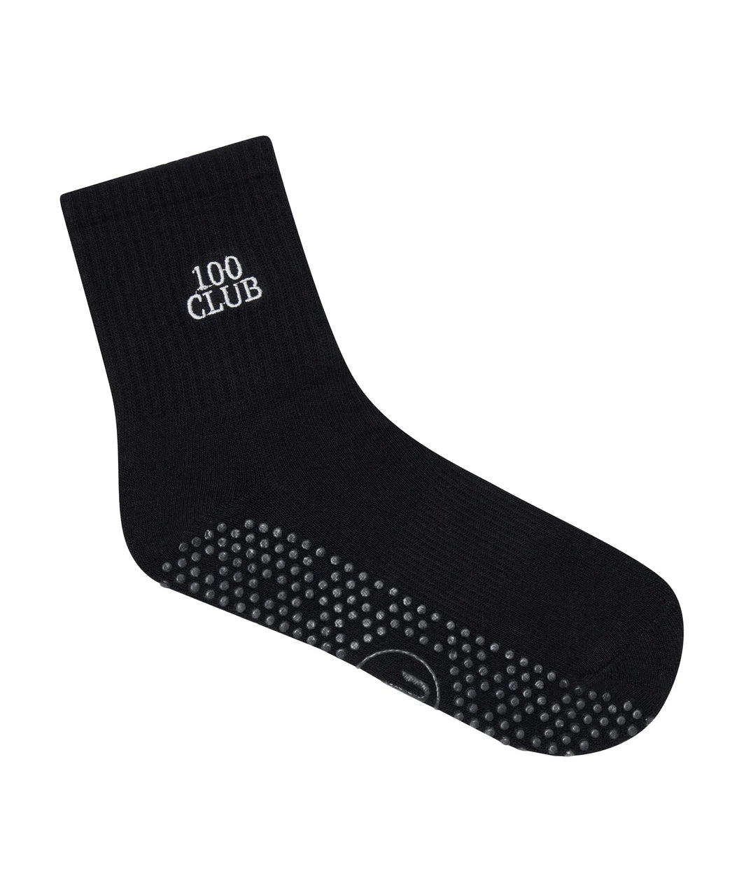 Move Active Crew Grip Socks - 100 Club Black