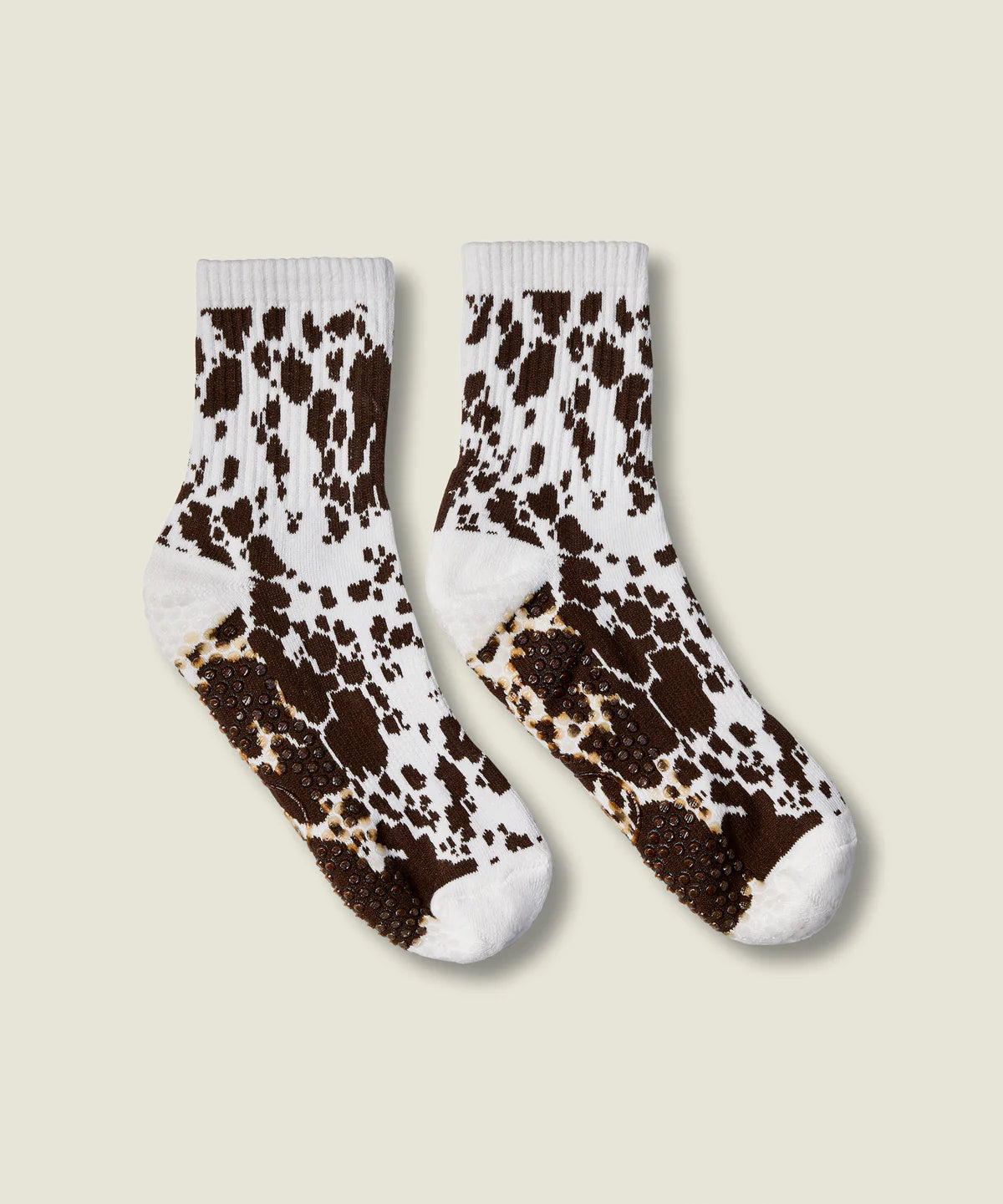 Move Active Crew Grip Socks - Dolly Spots