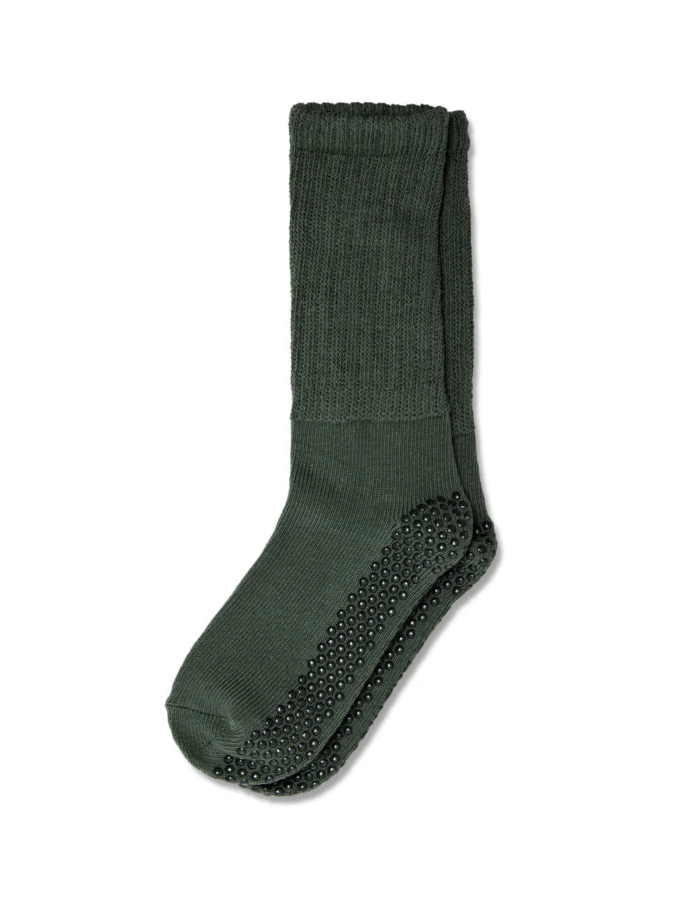 Club Martyn Diana Scrunch Grip Sock - Khaki Green