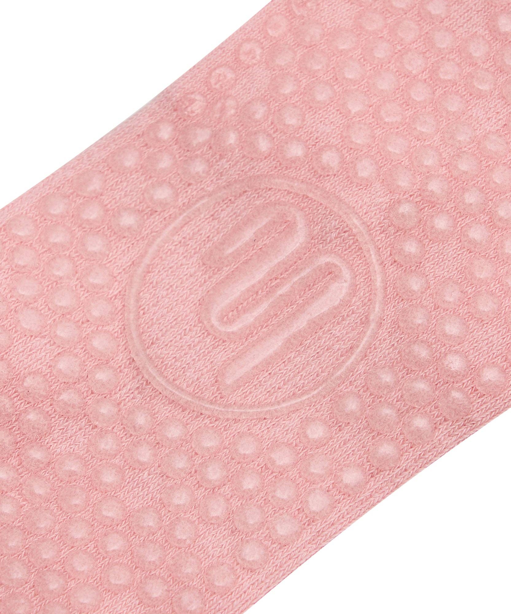 Move Active Scrunch Grip Socks- Baby Pink