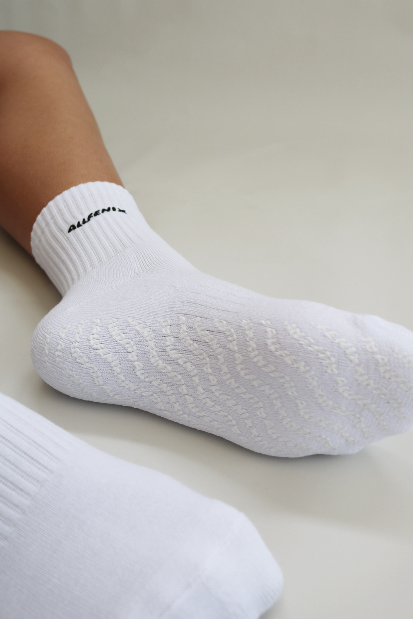 All Fenix Grip Socks - White