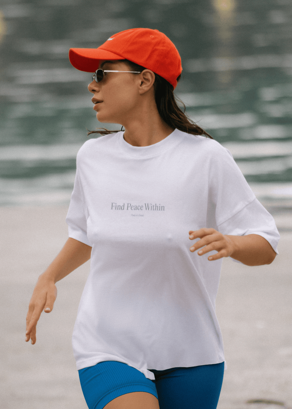 Pinky and Kamal Sport Logo Cap - Red/White